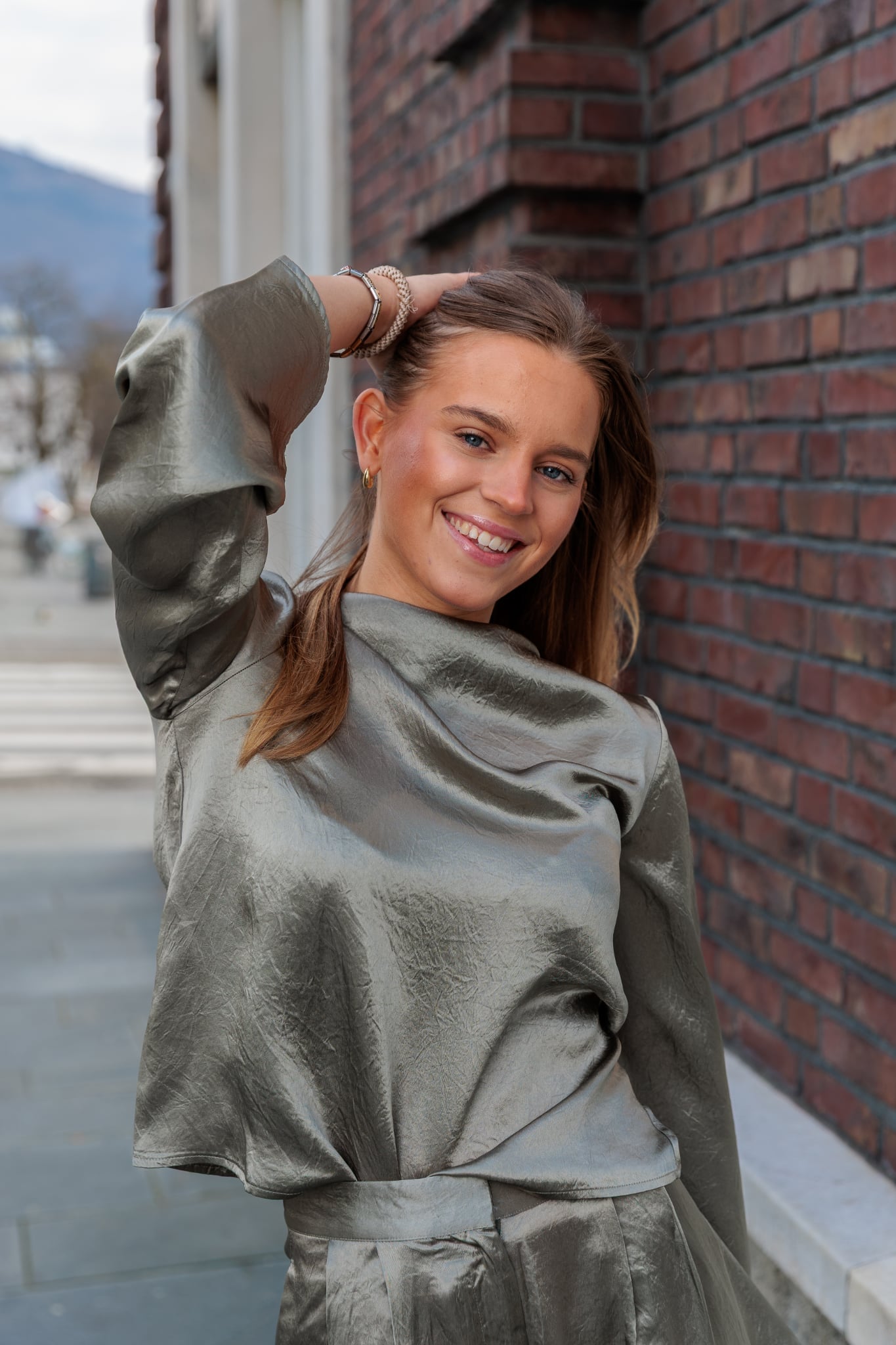 Selene Topp - Grønn/ Vetiver